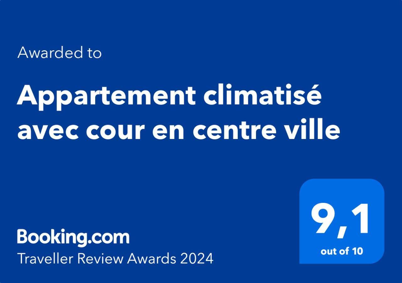 Appartement Climatise Avec Cour En Centre Ville Carpentras Dış mekan fotoğraf